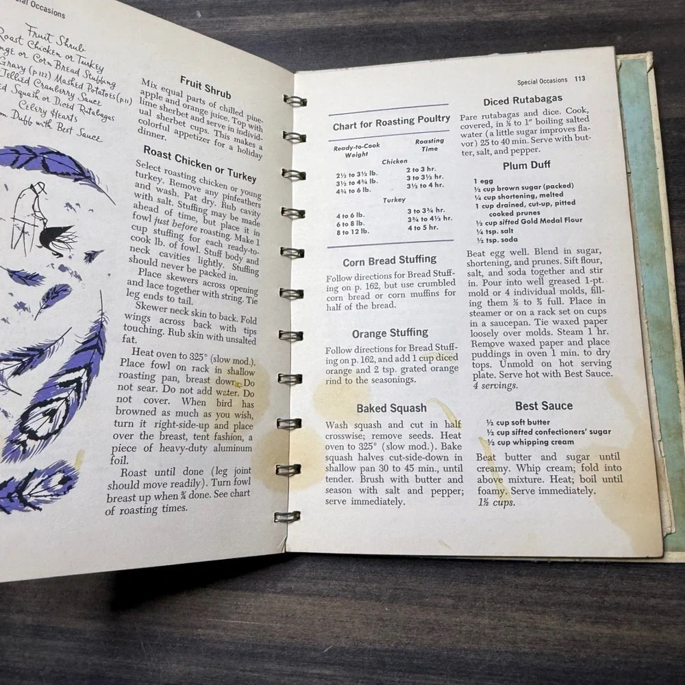 Betty Crocker Dinner for Two Cookbook First Edition 1958‎ Golden Press